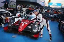 Race winner Kamui Kobayashi, Toyota Racing