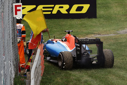 Ausfall: Pascal Wehrlein, Manor Racing MRT05