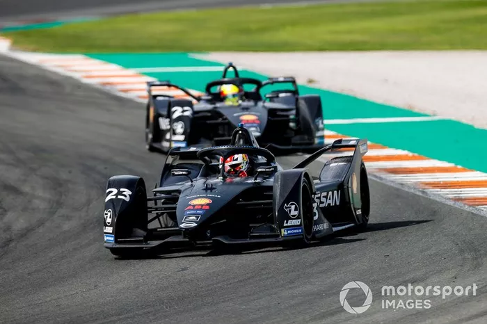 Sébastien Buemi, Nissan e.Dams, Nissan IMO2 Oliver Rowland, Nissan e.Dams, Nissan IMO2