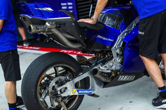 Yamaha Factory Racing bike detail