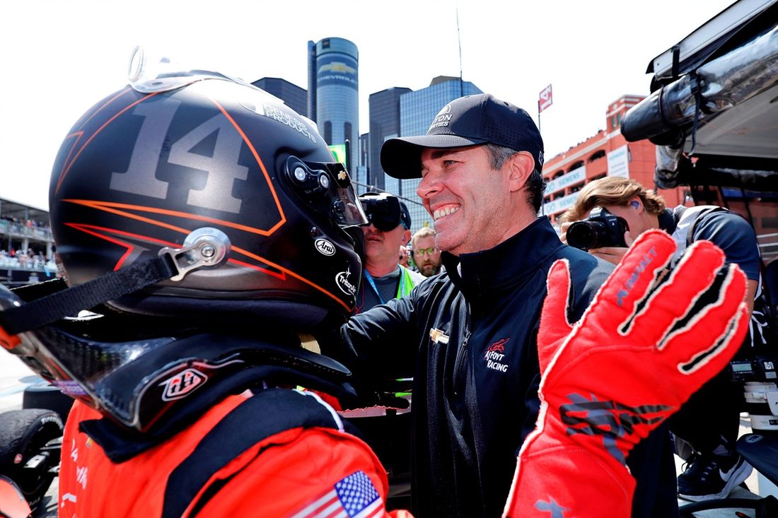 Santino Ferrucci, A. J. Foyt Enterprises, Larry Foyt