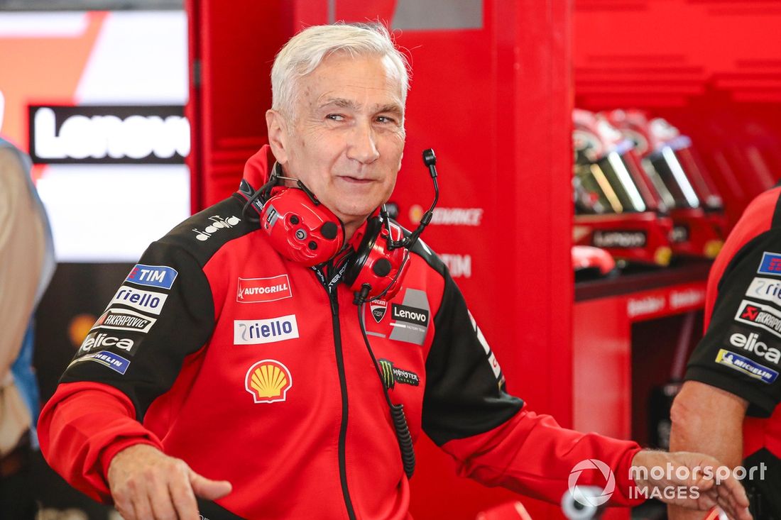 Davide Tardozzi, menedżer zespołu Lenovo Ducati Team