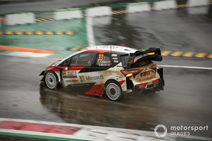 Elfyn Evans, Scott Martin, Toyota Gazoo Racing WRT Toyota Yaris WRC