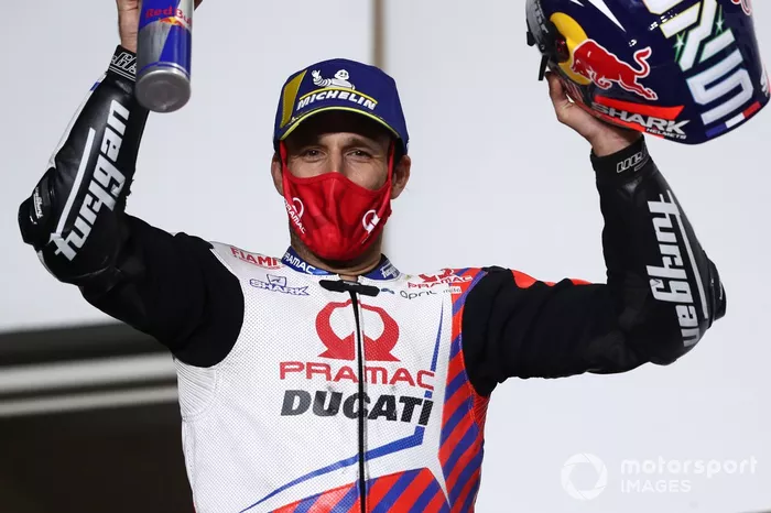 Podio: segundo lugar Johann Zarco, Pramac Racing