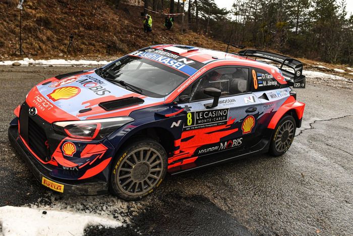 Ott Tänak, Martin Järveoja, Hyundai Motorsport Hyundai i20 Coupe WRC