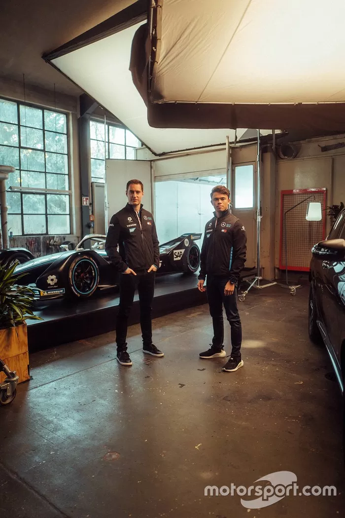 Nyck De Vries, Stoffel Vandoorne, Mercedes-Benz EQ Formula E Team