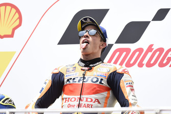 Podyum: Yarış galibi Marc Marquez, Repsol Honda Team