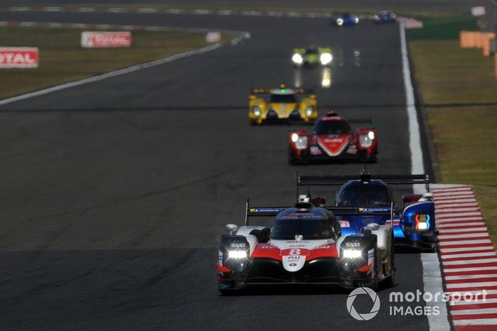 #8 Toyota Gazoo Racing Toyota TS050: Sébastien Buemi, Kazuki Nakajima, Fernando Alonso 