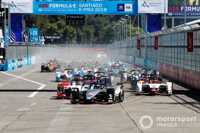 Sébastien Buemi, Nissan e.Dams, Nissan IMO1, Pascal Wehrlein, Mahindra Racing, M5 Electro, Daniel Abt, Audi Sport ABT Schaeffler, Audi e-tron FE05