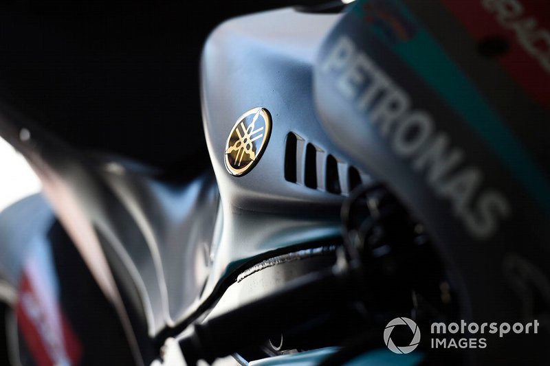 Petronas Yamaha SRT bike detail