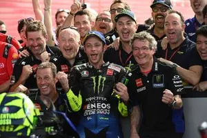 Deuxième place de Valentino Rossi, Yamaha Factory Racing