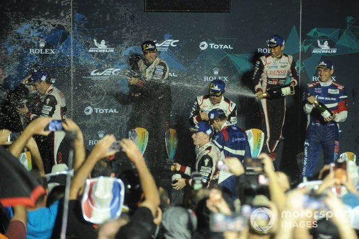 #8 Toyota Gazoo Racing Toyota TS050: Sébastien Buemi, Kazuki Nakajima, Fernando Alonso 