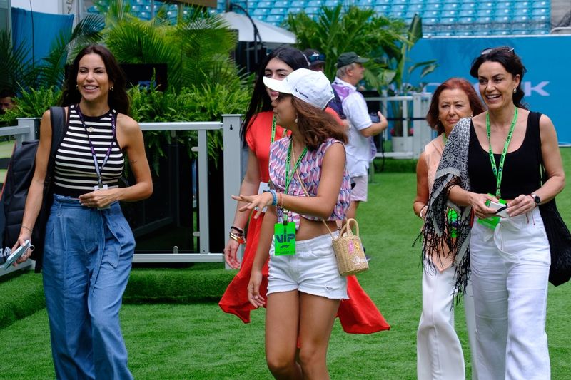 Miembros de la familia de Fernando Alonso