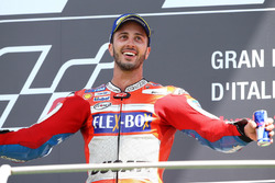 Podium: Race winner Andrea Dovizioso, Ducati Team
