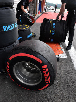 Pirelli tyre detail