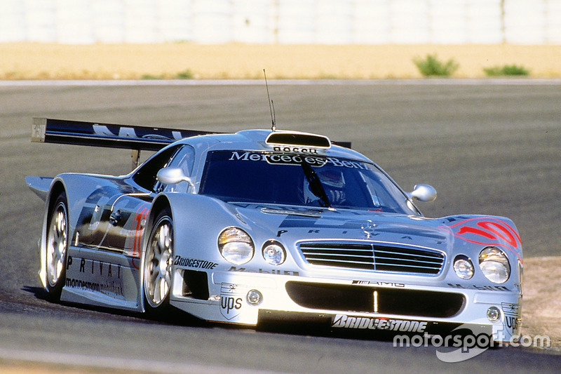 #10 AMG Mercedes-Benz CLK-GTR: Alessandro Nannini, Marcel Tiemann