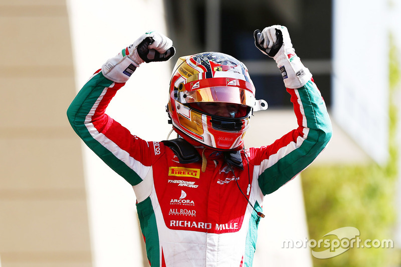 Ganador, Charles Leclerc, PREMA Racing