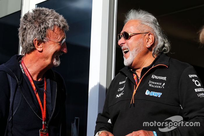 Eddie Jordan, Dr. Vijay Mallya, proprietario del Sahara Force India Formula One Team