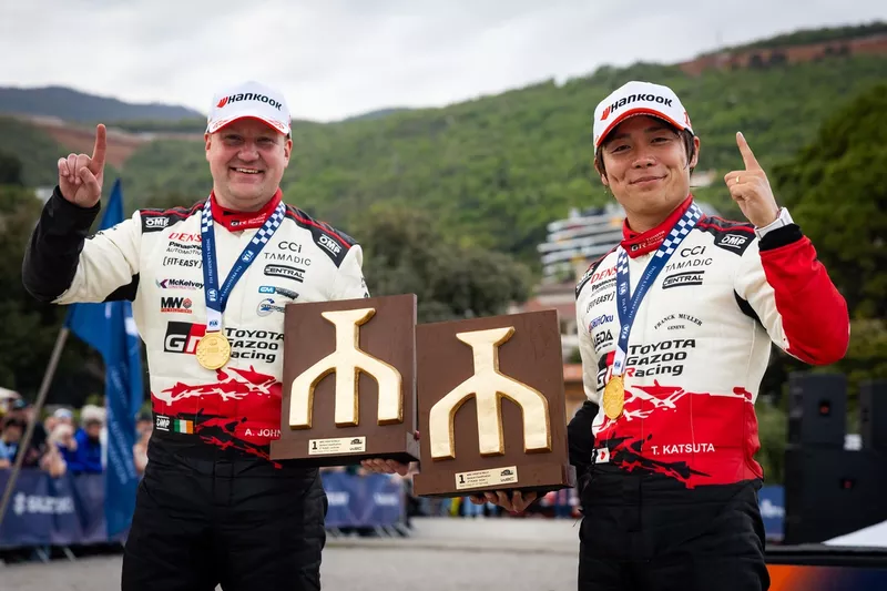 Takamoto Katsuta, Aaron Johnston, Toyota Gazoo Racing WRT Toyota GR Yaris Rally1