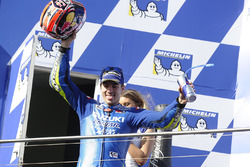 Подіум: Третє місце Маверік Віньялес, Team Suzuki Ecstar MotoGP