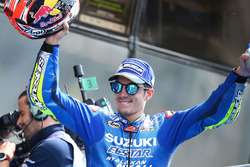 Podio: tercer clasificado Maverick Viñales, Team Suzuki MotoGP