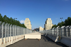 Streckenaufbau Berlin ePrix