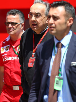 Sergio Marchionne, Ferrari President and CEO of Fiat Chrysler Automobiles