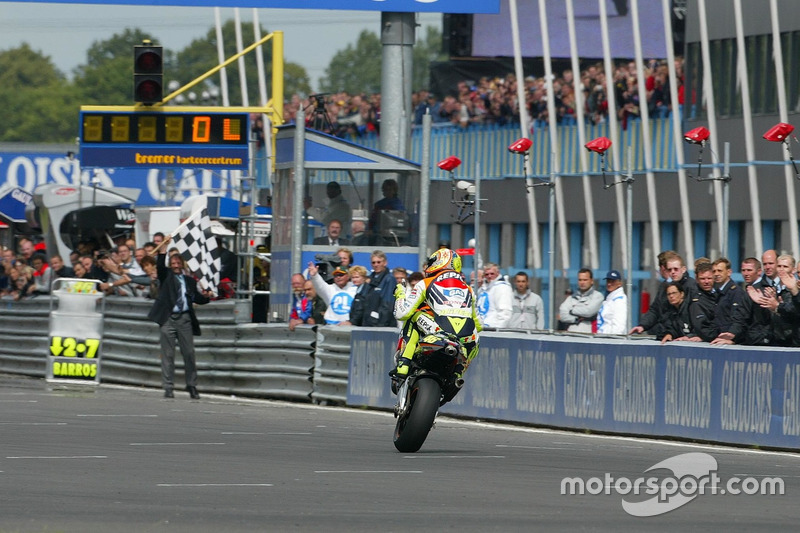 Переможець гонки Валентино Россі, Honda Team