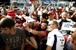 Valtteri Bottas, Williams Martini Racing, mit Fan