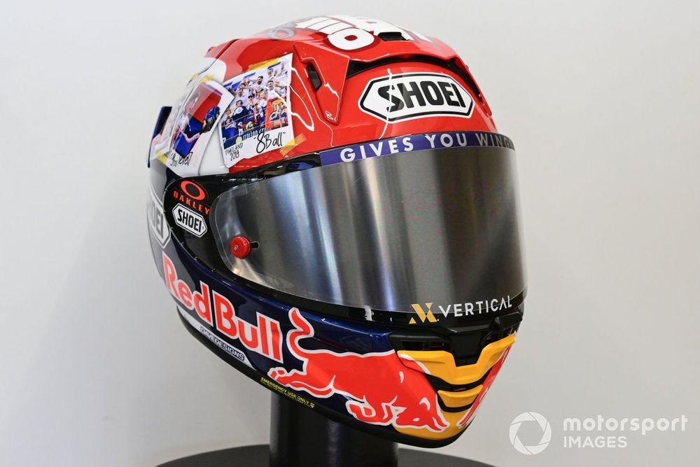 Casco especial de Marc Márquez, Repsol Honda Team