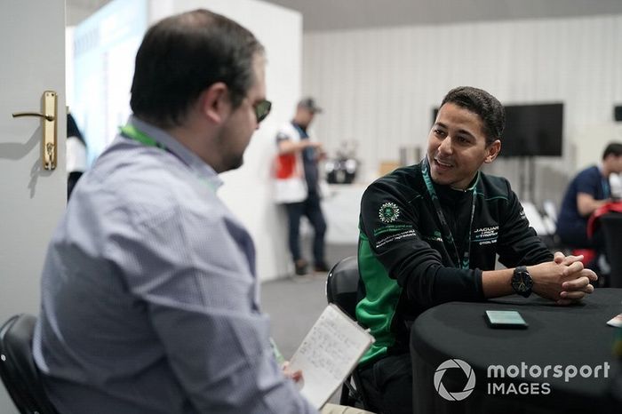 Mashhur Bal Hejaila, Saudi Racing being interviewed by the media