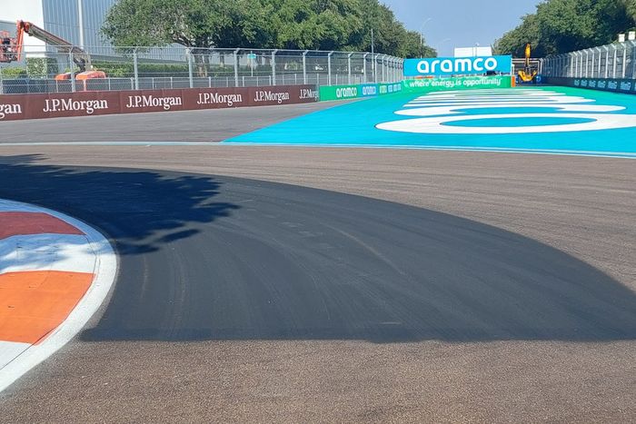 Turn 17 track repair detail