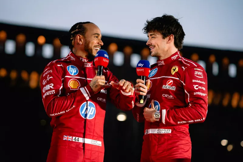 Lewis Hamilton, Ferrari, Charles Leclerc, Ferrari