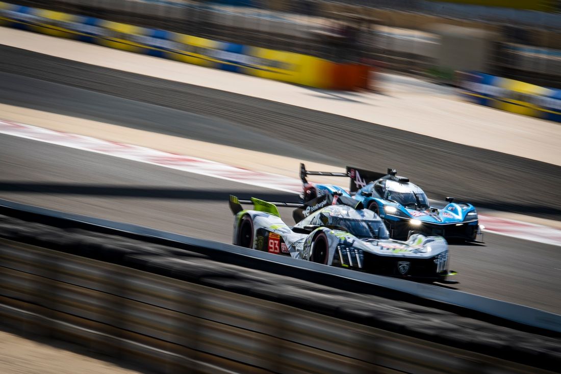 #93 Peugeot Totalenergies Peugeot 9X8: Mikkel Jensen, Nico Muller, Jean-Eric Vergne #36 Alpine Endurance Team Alpine A424: Charles Milesi, Mick Schumacher, Matthieu Vaxiviere