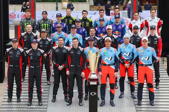 Todos los pilotos del WRC