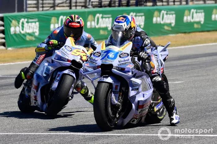Alex Marquez, Gresini Racing, partenza in prova