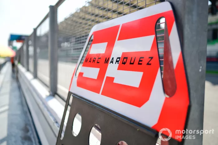 Marc Marquez, Ducati Team pitboard