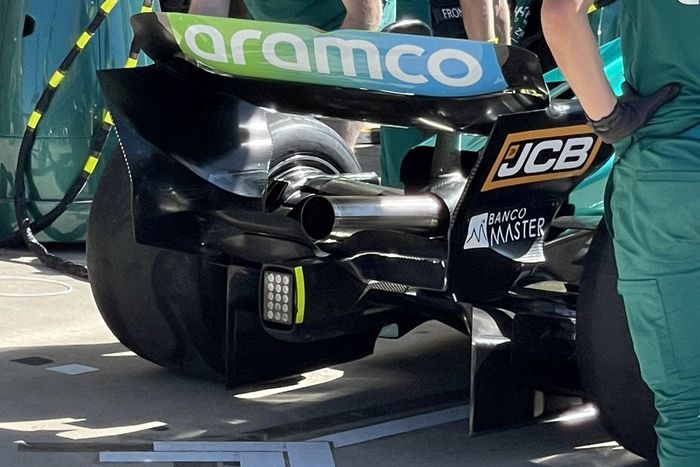 Aston Martin Racing AMR23 detalles técnicos