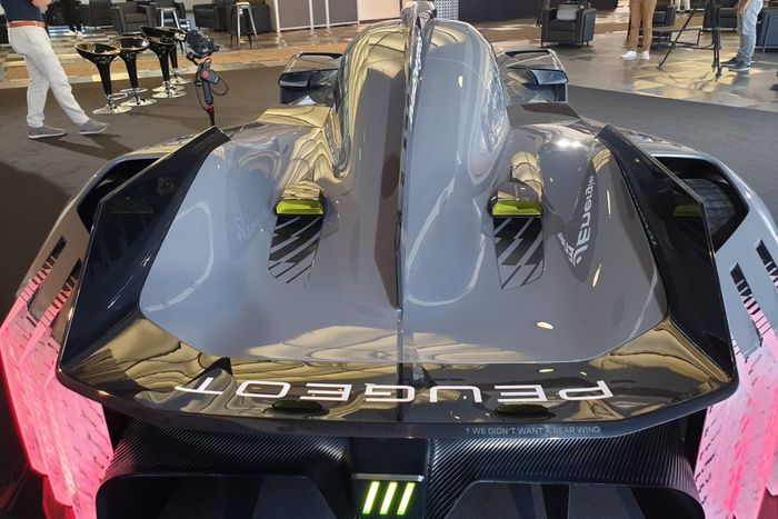 Detalles Peugeot Hypercar 9X8