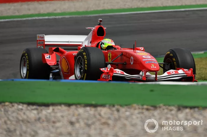 Mick Schumacher, Ferrari F2004 