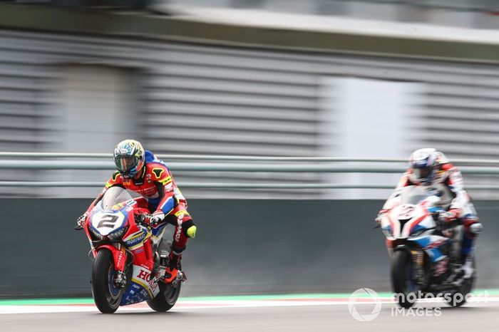 Leon Camier, Honda WSBK Team, Markus Reiterberger, BMW Motorrad WorldSBK Team