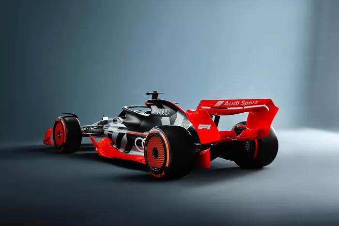 El concept de un coche de F1 que presentó Audi