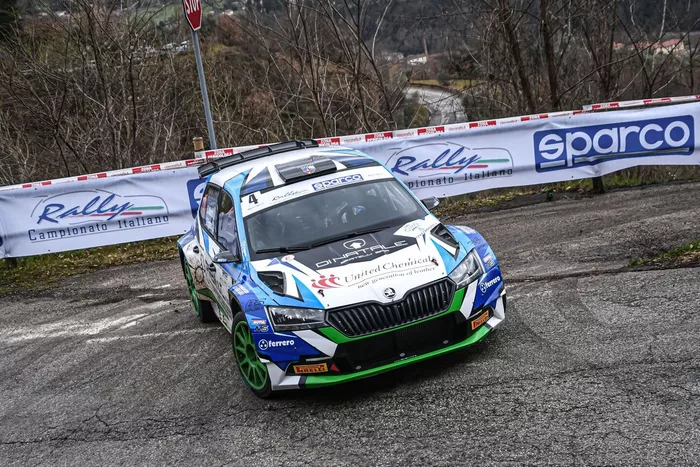 Stefano Albertini, Danilo Fappani, BS Sport, Skoda Fabia Rally2 Evo