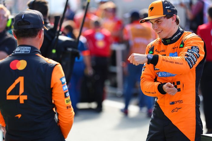 Lando Norris, McLaren, Oscar Piastri, McLaren