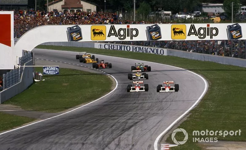Ayrton Senna, McLaren MP4 / 5 y Alain Prost, McLaren MP4 / 5