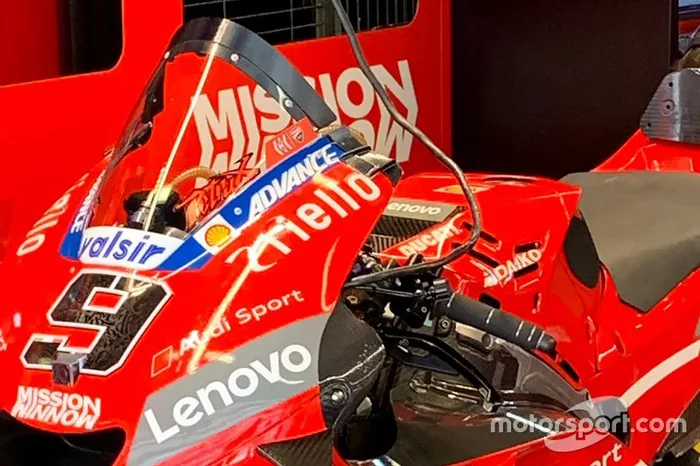 Ducati Team, dettaglio cupolino