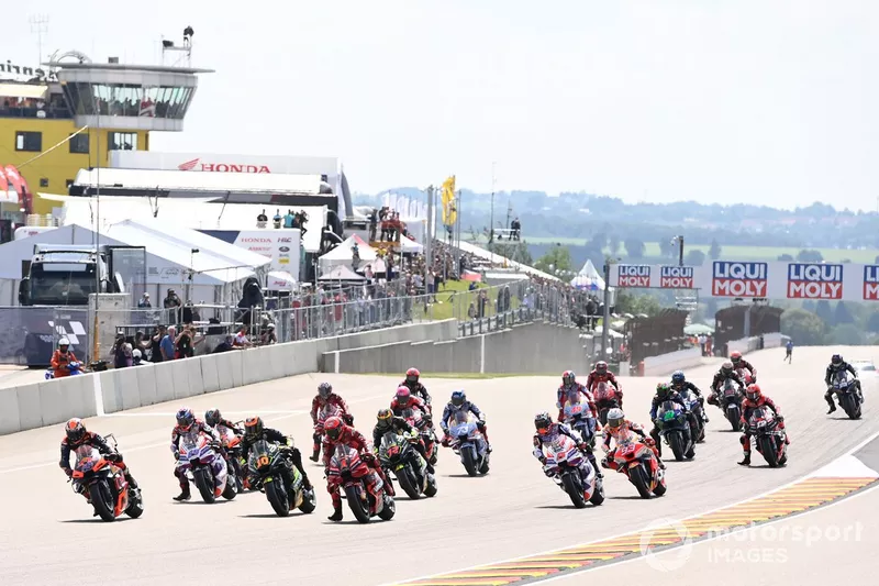 Race start, Francesco Bagnaia, Ducati Team