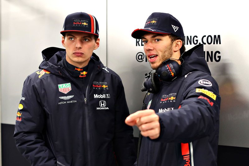 П'єр Гаслі, Red Bull Racing, Макс Ферстаппен, Red Bull Racing