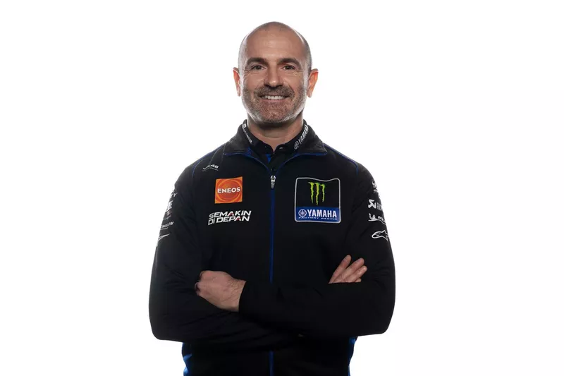 Massimo Meregalli, direttore del team Yamaha Factory Racing