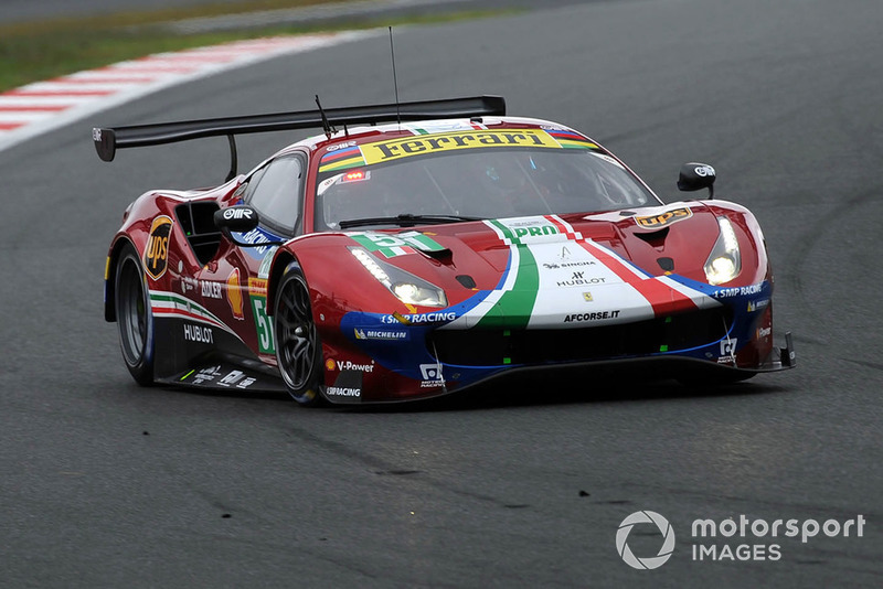 #51 AF Corse Ferrari 488 GTE EVO: Alessandro Pier Guidi, James Calado